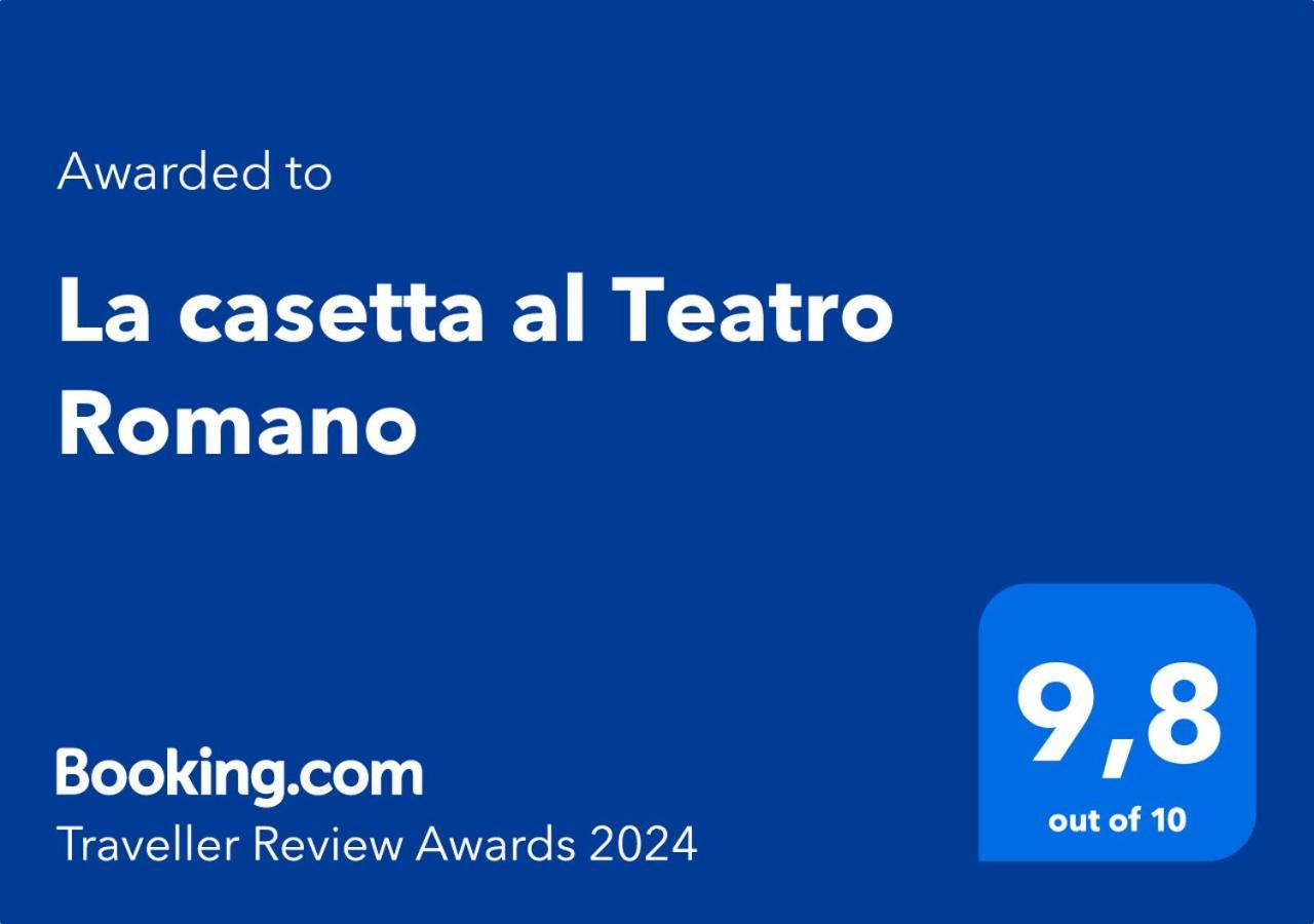 La Casetta Al Teatro Romano Gubbio Bagian luar foto